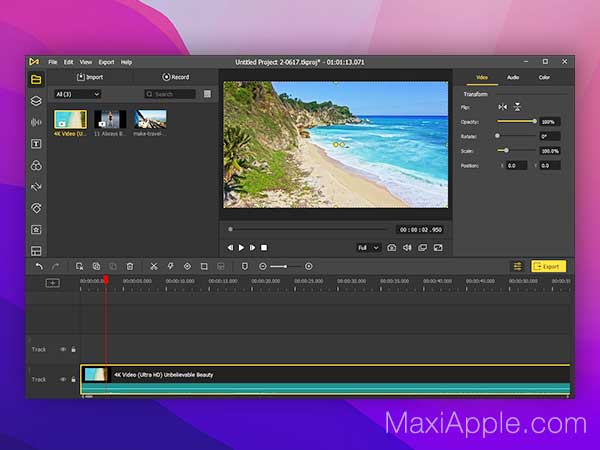 TunesKit AceMovi macos windows