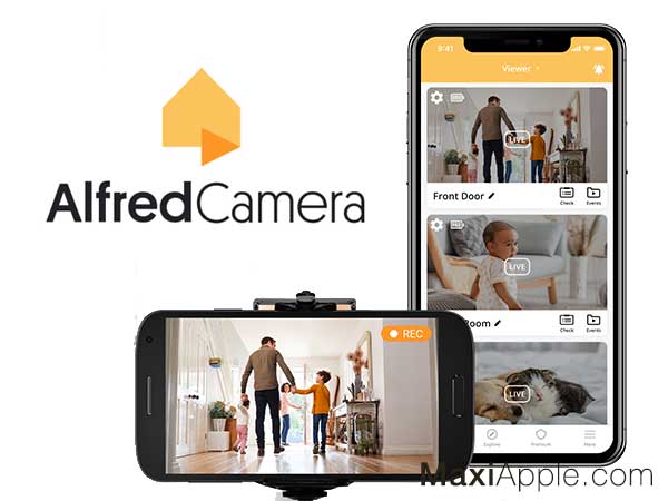 alfred home security camera ios android iphone ipad gratuit 02 - Alfred Transforme iPhone et Smartphones en Caméra de Surveillance (gratuit)