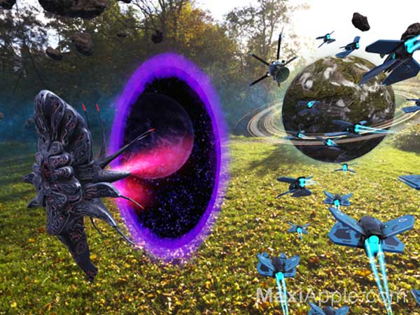 Jeu Cosmic Frontline AR iOS