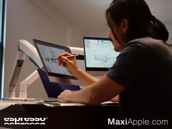 Espresso Display Tactile Moniteur Aluminium