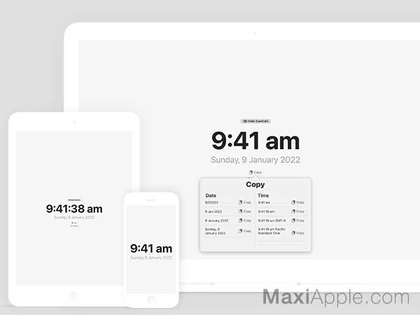 Moment In Time Mac iOS