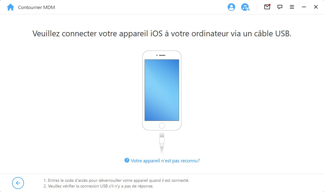 contourner mdm ios
