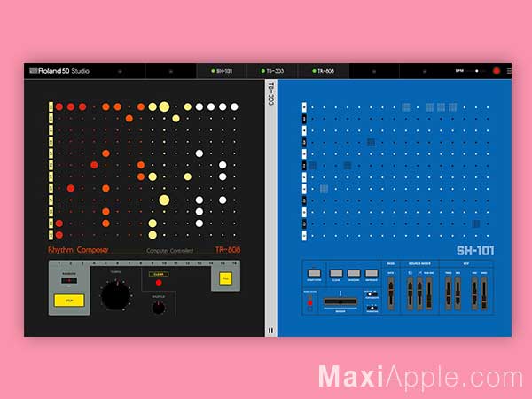 webapp musique roland 50
