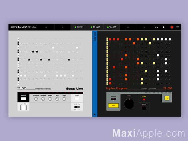 webapp musique roland
