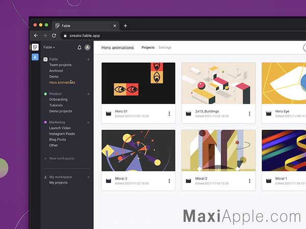 Fable App macOS Windows