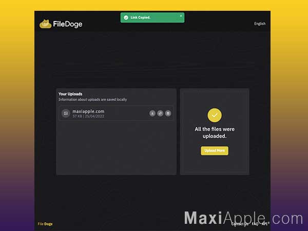 File Doge Webapp