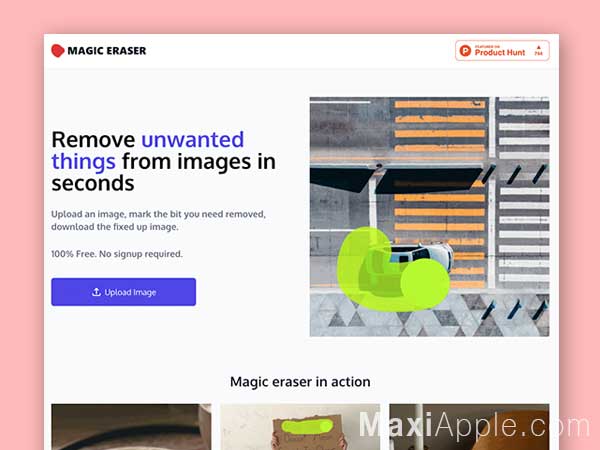 Webapp Magic Eraser