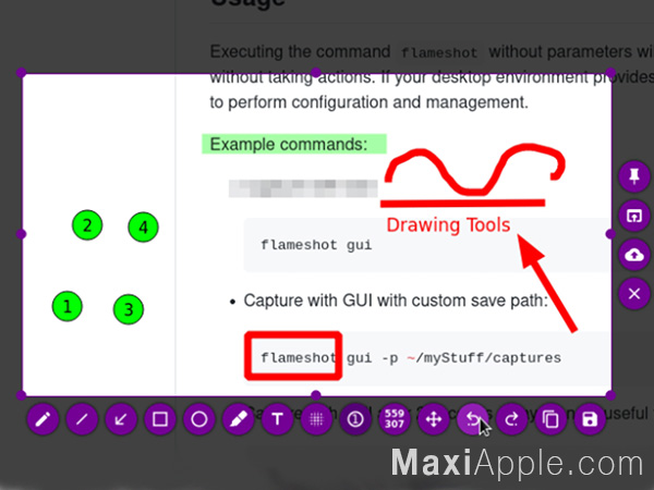 FlameShot macos windows