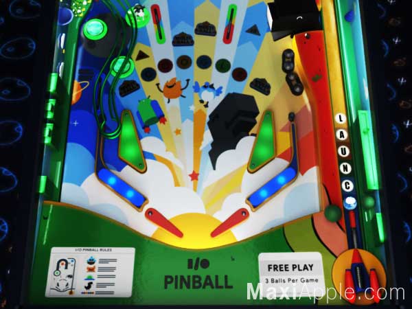 Google I/O Pinball