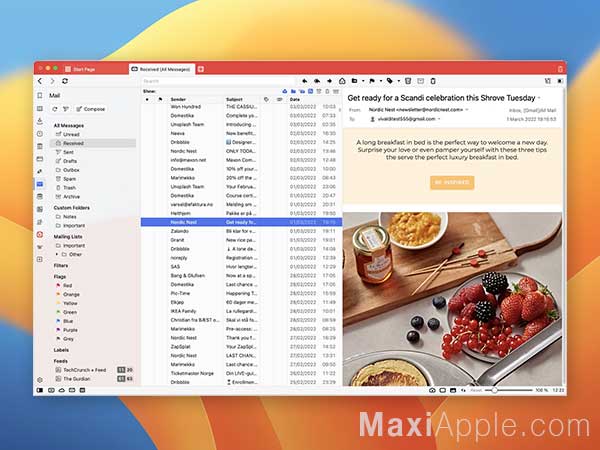 Vivaldi Mail macos windows