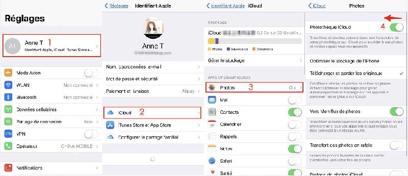 Récupérer Photo iOS