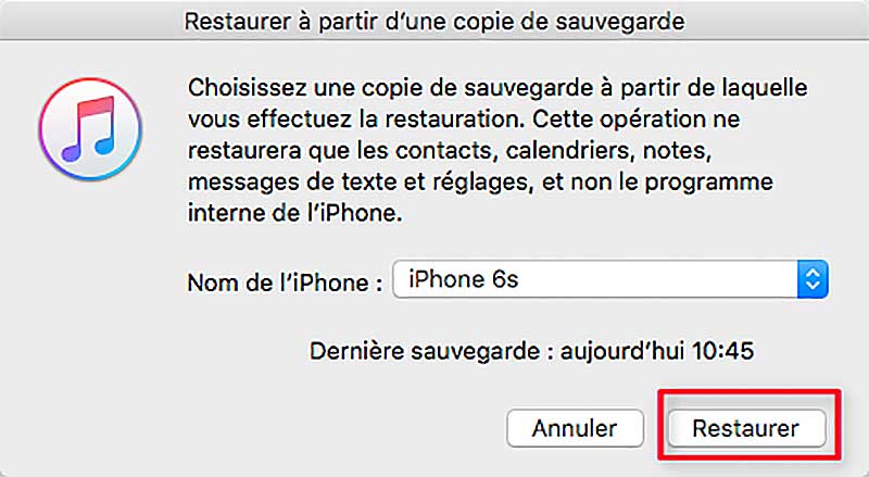 Récupérer Photo iOS