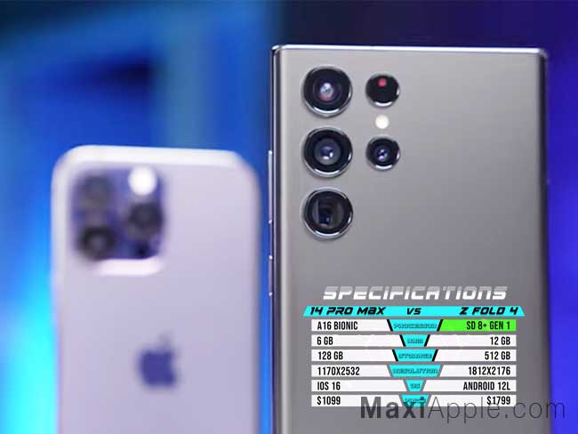 test vitesse iphone 14
