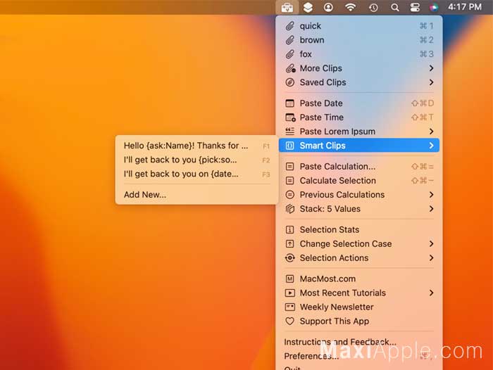 ClipTools macOS