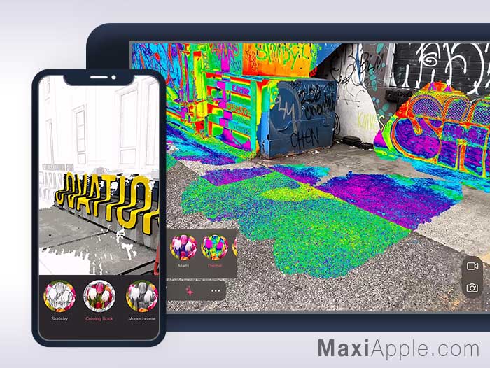 Reality Filters iPhone iPad - Effet Vidéo en Réalité Augmentée (gratuit ...