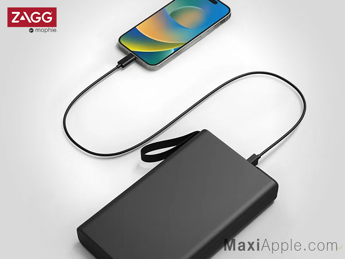 ZAGG Mophie Caricabatterie Auto Doppia Porta USB-A 24W – Ricarica Rapida – Argento - 3