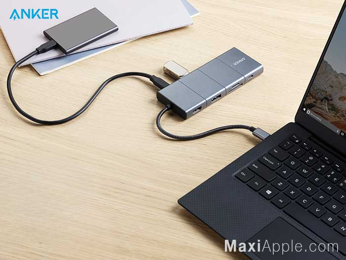 Anker 565 11 In 1 USB C Hub, Dockingstation Met 10 Gbps & A Datapoorten 4k Hdmi Displayport 100w Pd 2 2 0 Gegevens Ethernet Aux Microsd Sd Voor Macbook Pro En Meer 648704916
