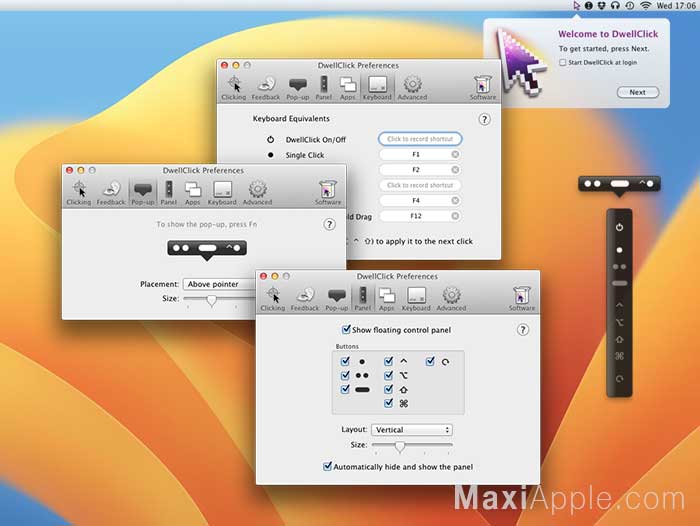 DwellClick macOS