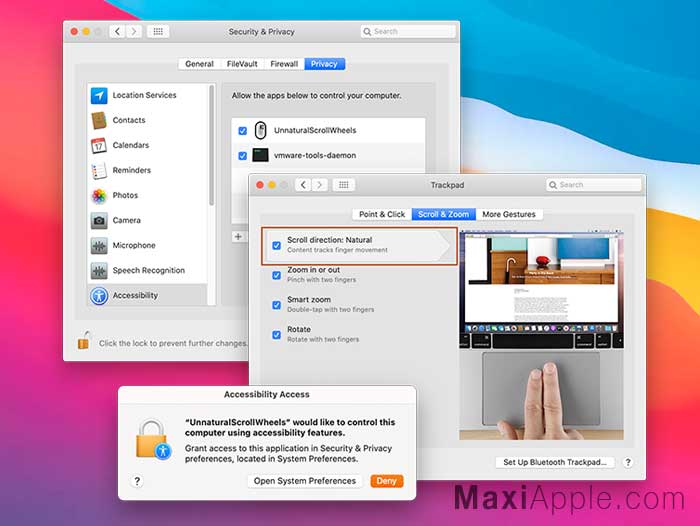 UnnaturalScrollWheels macOS