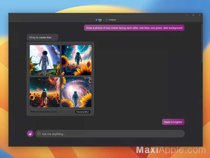 BingGPT macos windows
