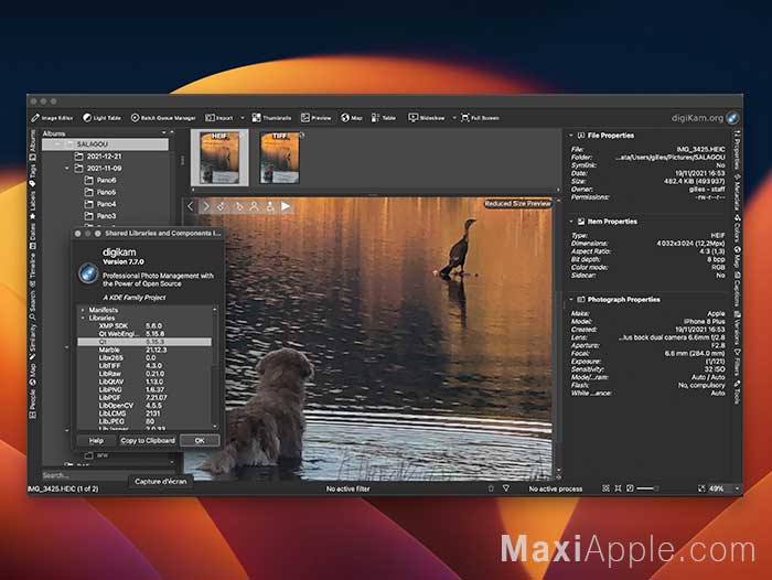 digiKam macOS