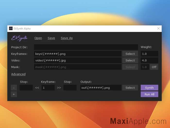 Ebsynth Ai Mac Vos Videos En Peintures Vivantes Gratuit Maxiapple