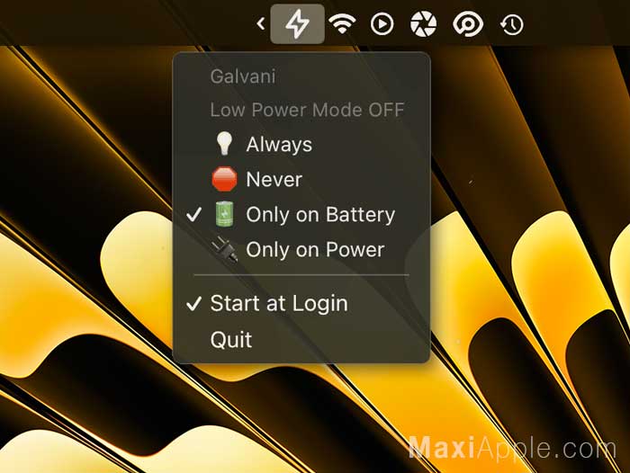 Galvani macOS