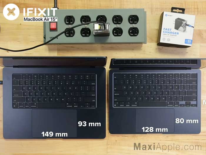 MacBook Air 15' M2 2023 Demontage
