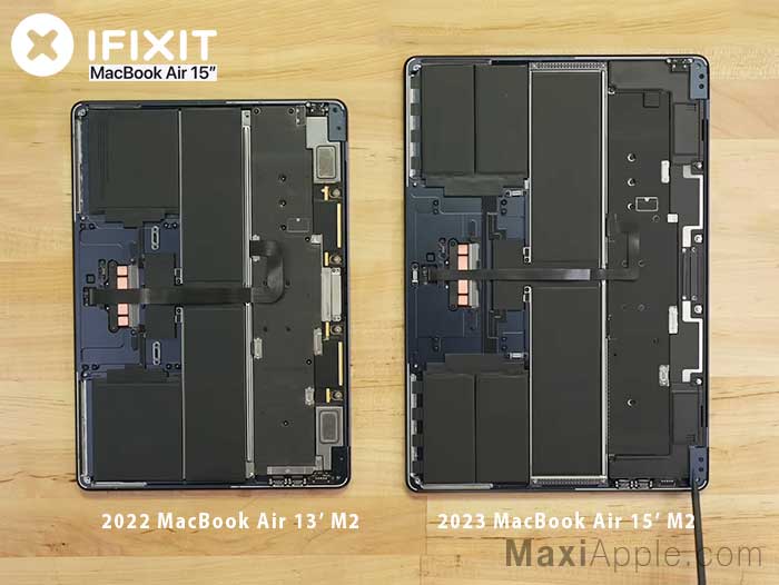 MacBook Air 15' M2 2023 Demontage