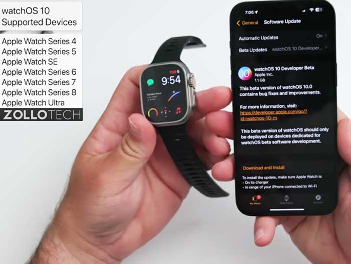watchOS 10 video