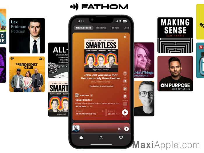 Fathom Podcast Player iPhone
