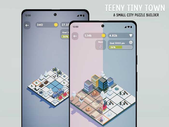 Teeny Tiny Town iPhone Android