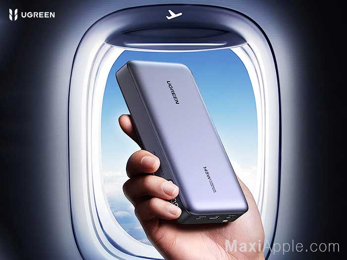 Ugreen 145W Power Bank, Batterie Externe pour l'Avion
