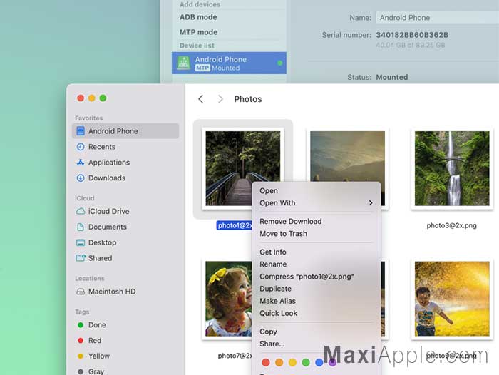 MacDroid macOS