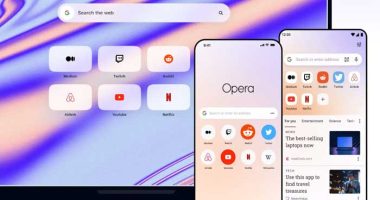 Opera Browser IA Aria iPhone