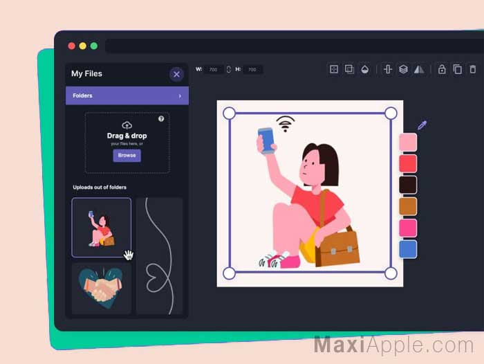 Pixelied SVG Editor macOS