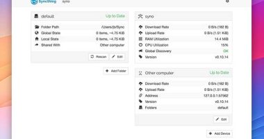 Syncthing macOS Windows