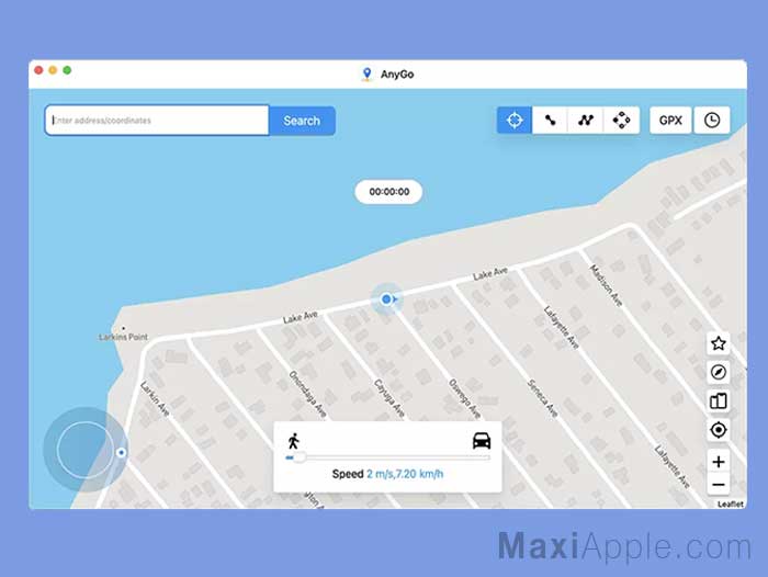 Changer GPS iToolab AnyGo