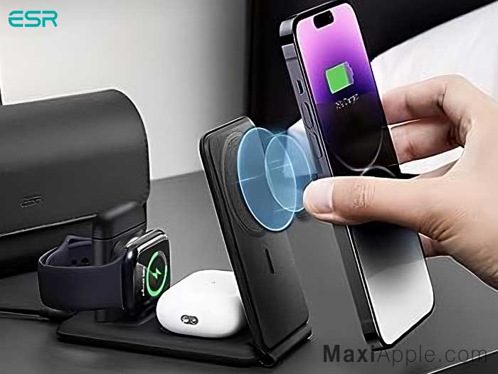 ESR Chargeur Magnetique iPhone Apple Watch