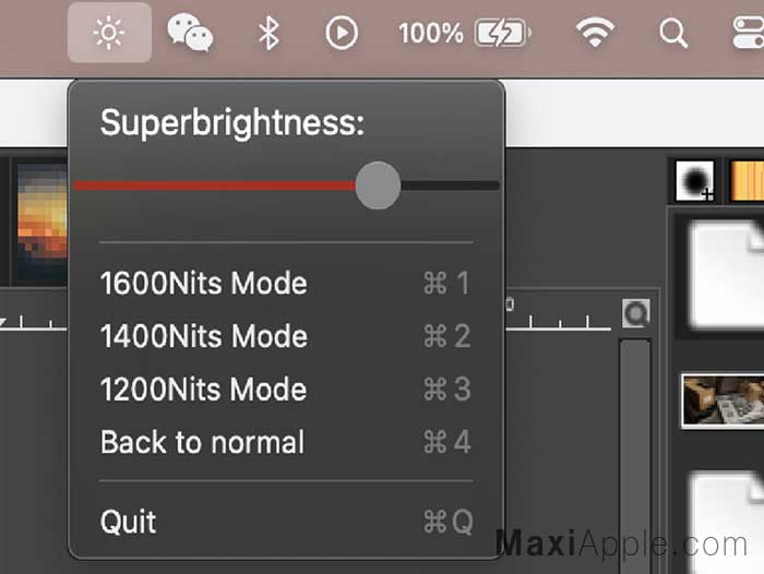 SuperBright macOS