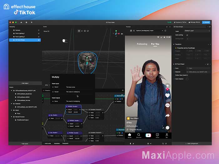 TikTok Effect House macOS