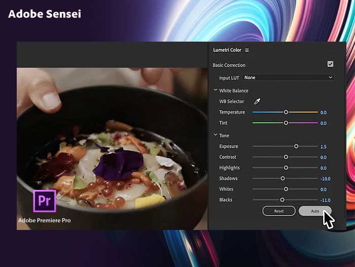 Adobe AI Sensei Photoshop Premier Pro