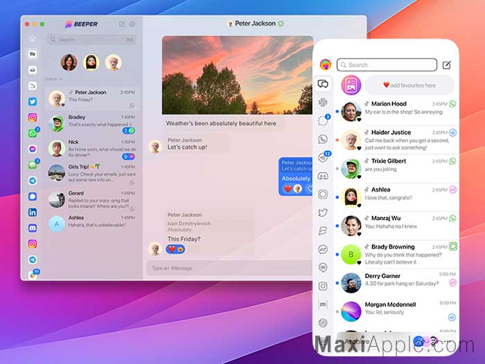 Beeper macOS Windows iPhone