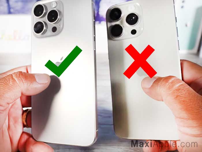 Comment Reconnaître Copies iPhone 15