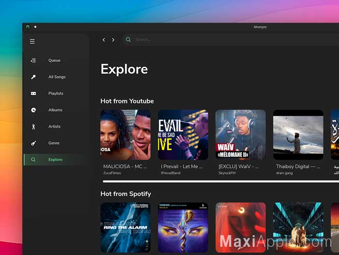 Moosync macOS