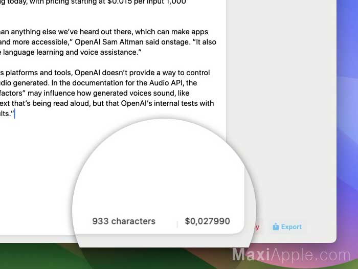 Voices macOS