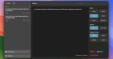 Voices macOS