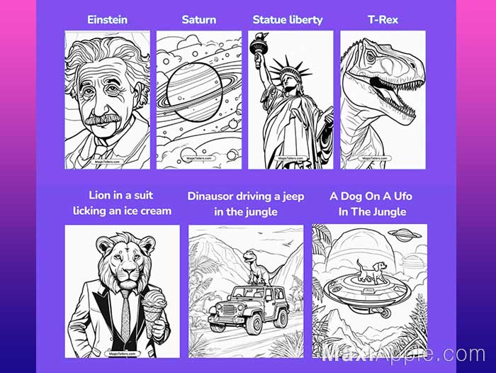 MagicTaller Coloring Pages