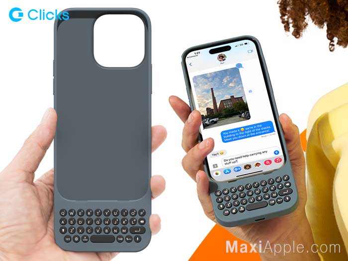Clicks Coque Clavier Bluetooth iPhone