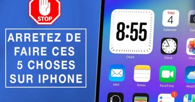 arreter choses iphone